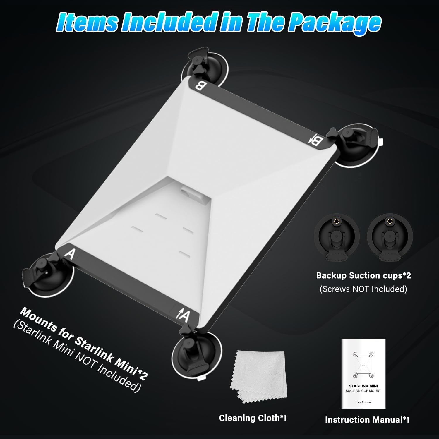 Starlink Mini Car Suction Cup Mount | Window & Sunroof RV Boat Holder - Image 6