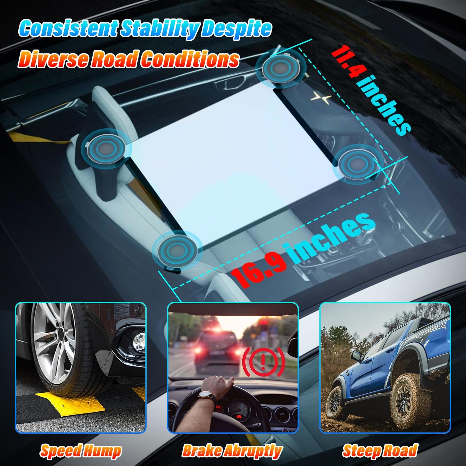 Starlink Mini Car Suction Cup Mount | Window & Sunroof RV Boat Holder - Image 8