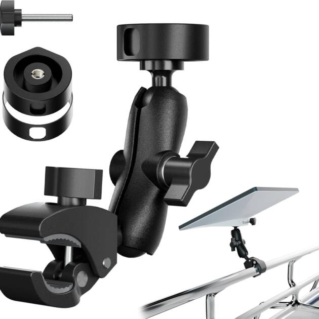 Starlink Mini Tripod Mount Adapter, 360° Tilt Height Adjustable Portable Stand for RV Camping Outdoor