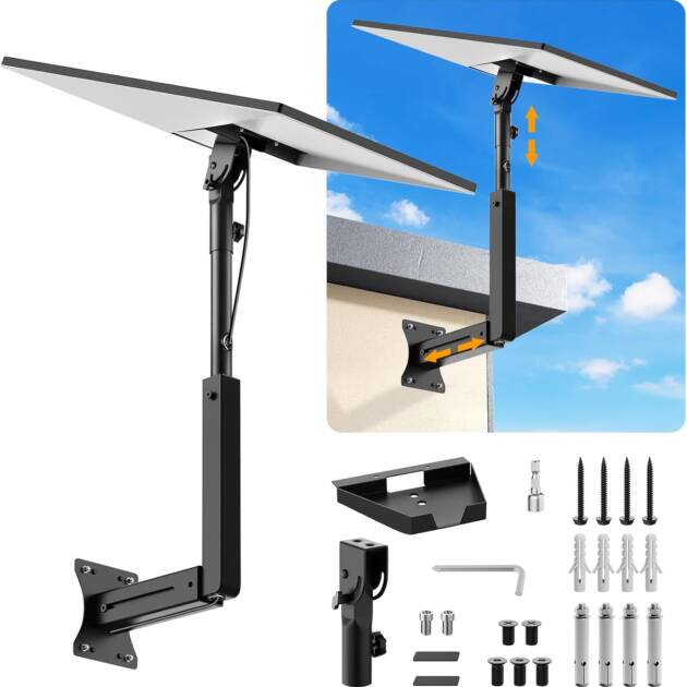 Starlink Gen3 4/4X Telescopic Adjustable Wall Mount, 360° Rotation Bracket
