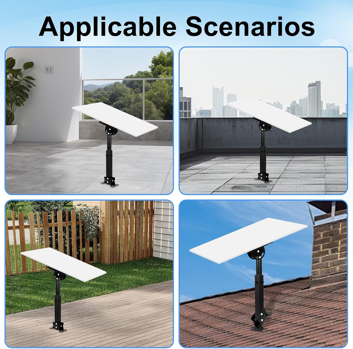 Starlink Gen3 4/4X Adjustable Aluminum 360° Rotatable Roof Mount - Image 6