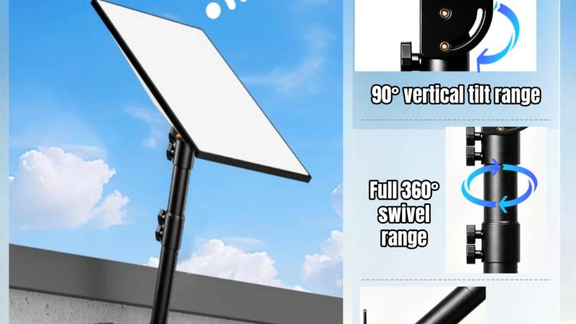 Starlink Gen3 4/4X Adjustable Metal Roof Eave Mount Outdoor Installation Bracket
